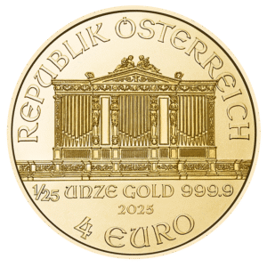 1/25 Ounce Gold Vienna Philharmonic Coin - Slika 1