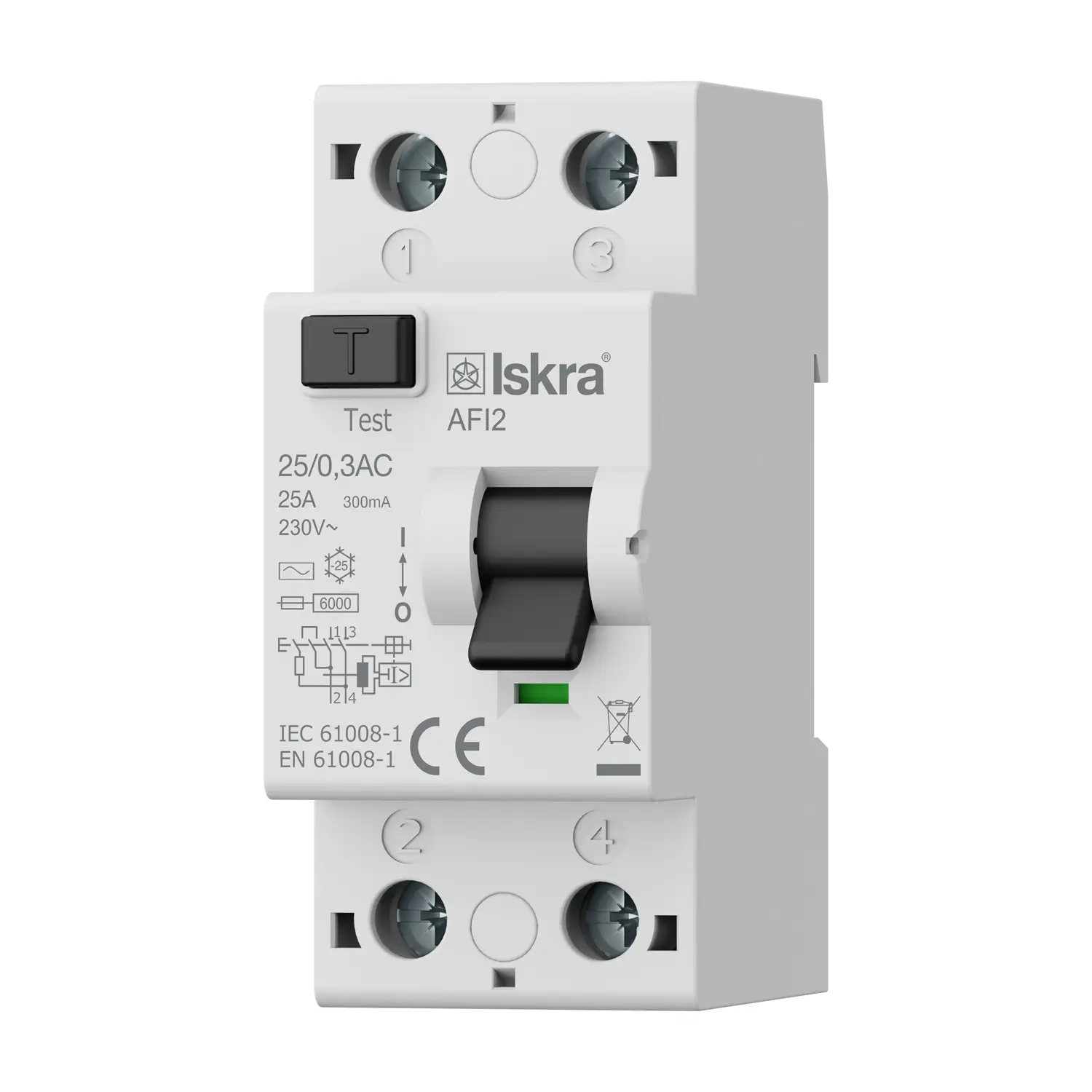 AFI2-AC-25/0.3 - Iskra diferencijalna sklopka