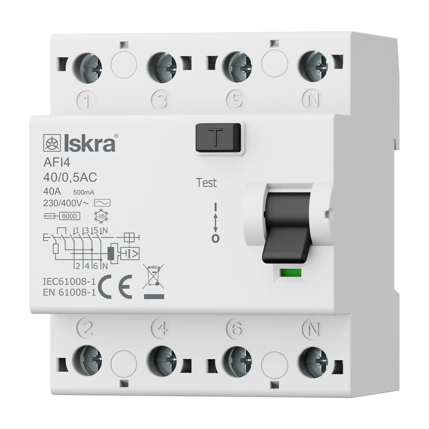 AFI4-AC-40/0.5 - Iskra diferencijalna sklopka