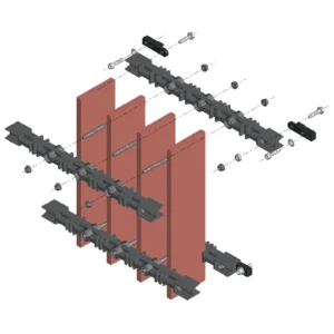 TM-TOP2000 - Set blokova i šrafova za nosač - Slika 1